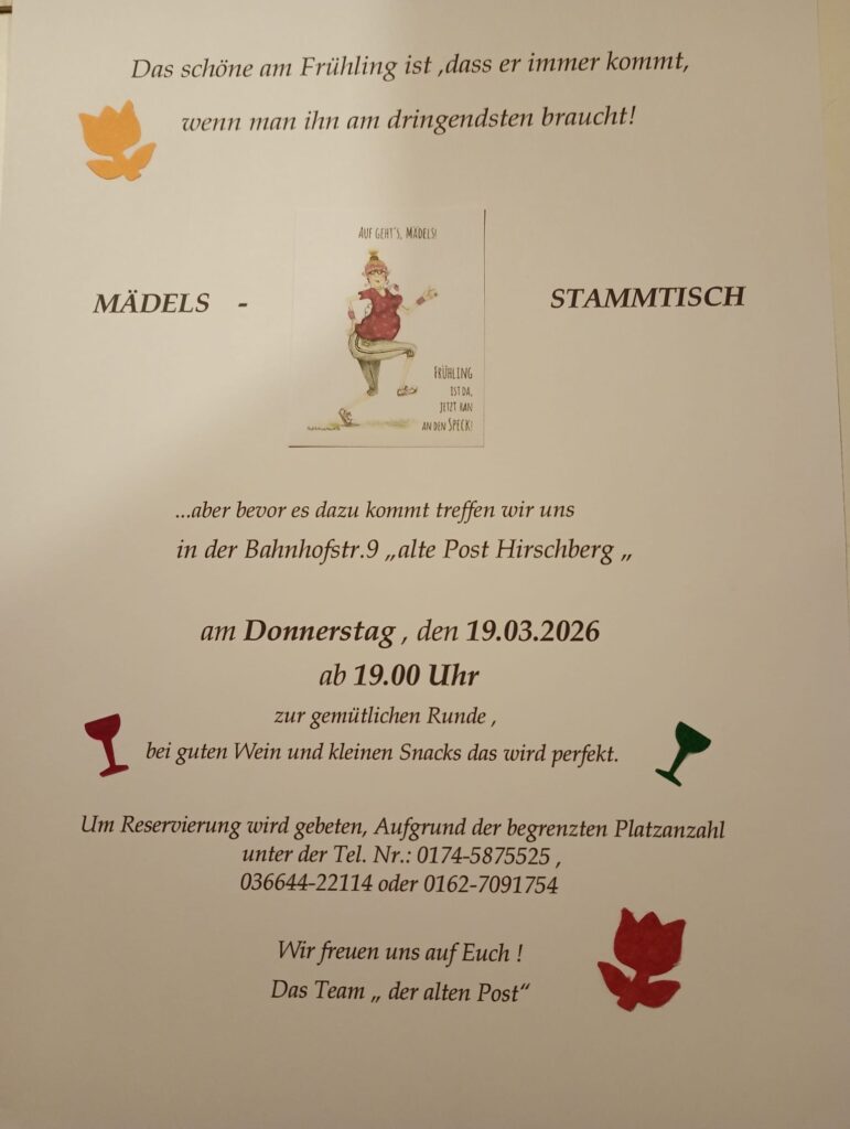 Mädelsabend März